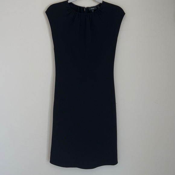 NWT Theory Classic Crepe Dress - Picture 4 of 10
